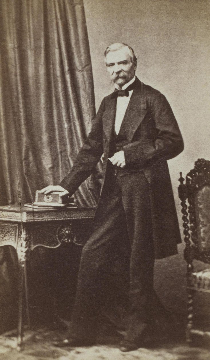صورة لميخائيل ناريشكين 1798-1863 ، 1860 بواسطة غير معروف