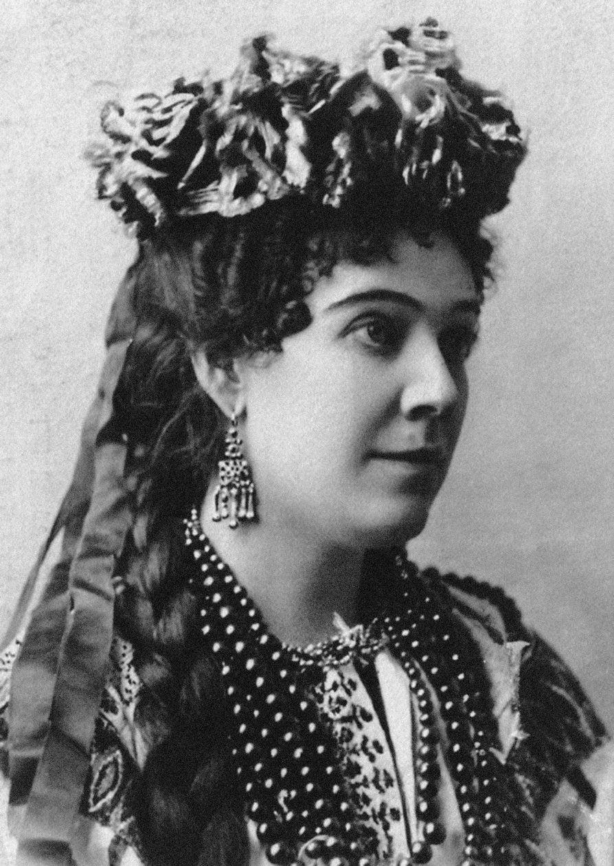 صورة لناديجدا إيفانوفنا زابيلا فروبل 1868-1913 ، 1898. بواسطة غير معروف