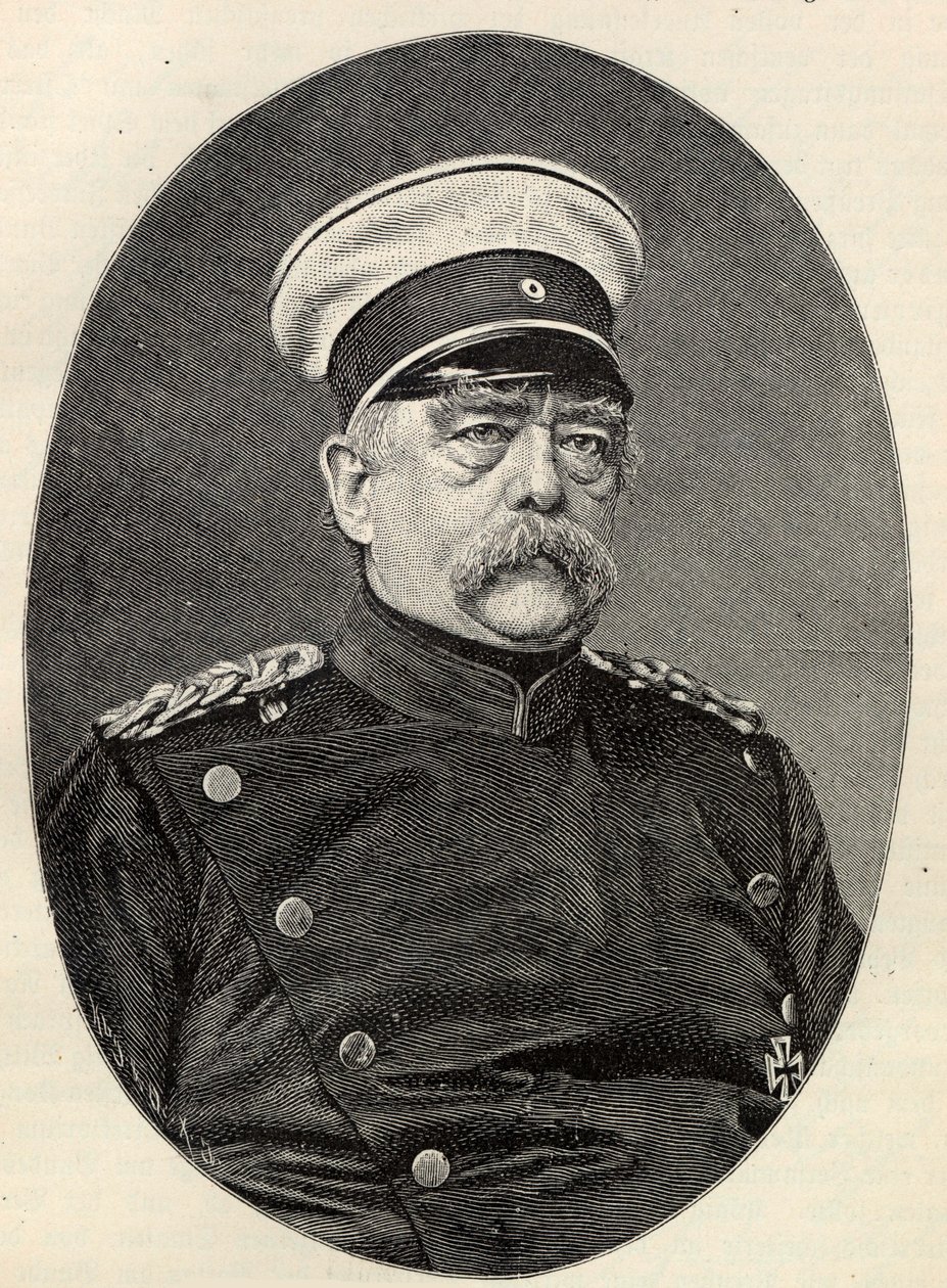 صورة لأوتو فون بسمارك 1815-1898. بواسطة غير معروف