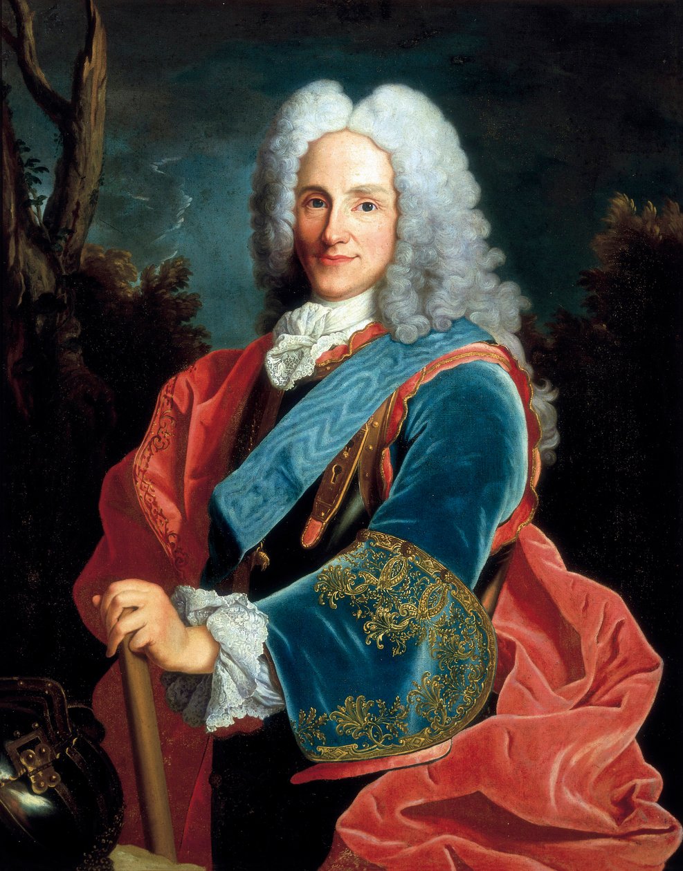 صورة لفيليب الخامس ملك إسبانيا (1683-1746). لوحة مجهولة ، فن الباروك. زيت على قماش. بواسطة غير معروف