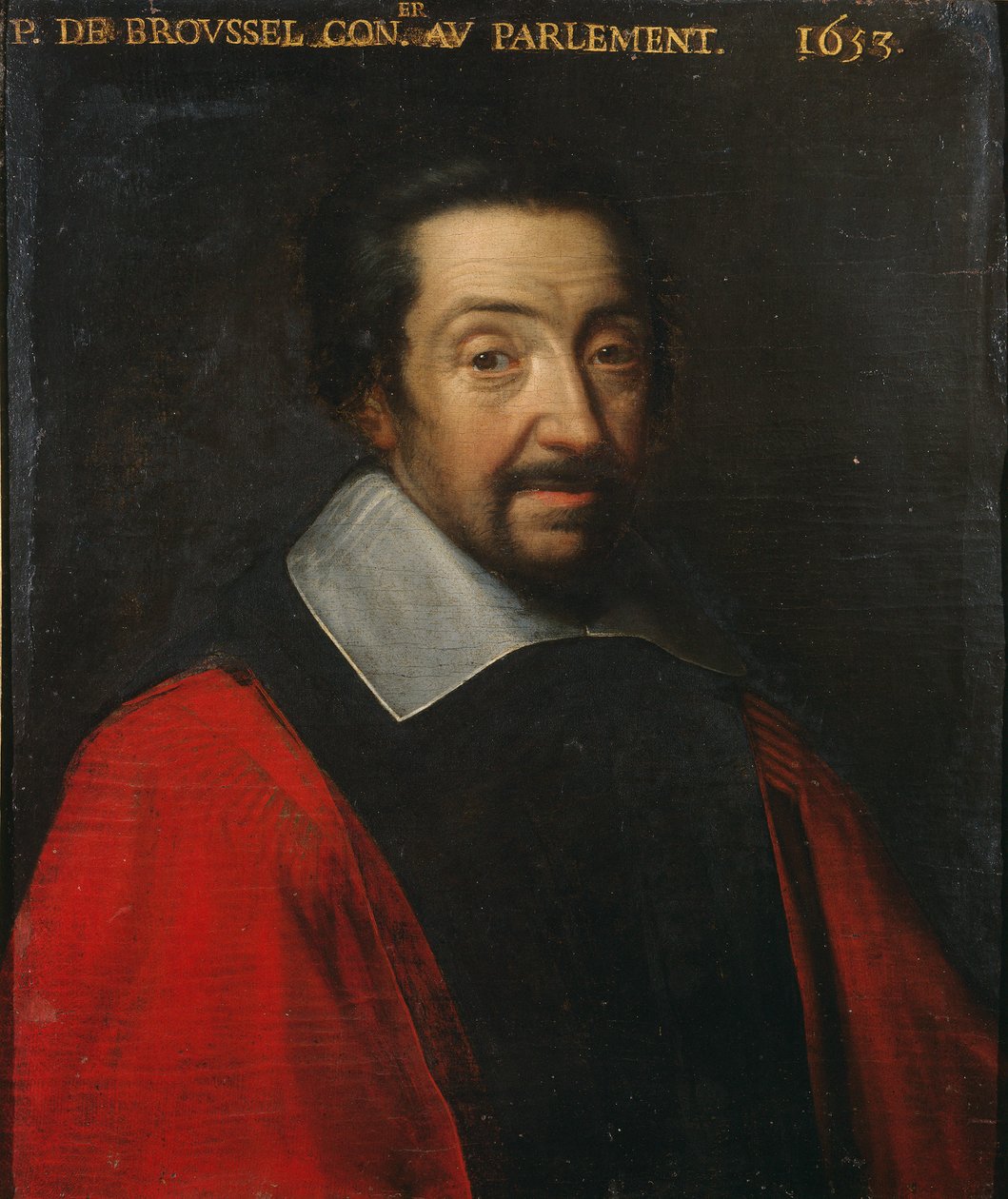 صورة لبيير بروسيل 1576-1654 ، 1653. بواسطة غير معروف