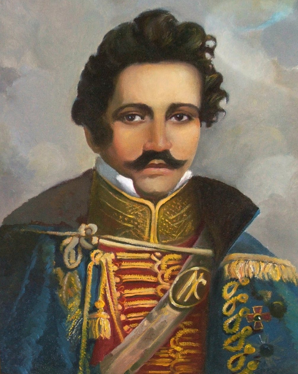صورة للأمير نيكولاي بوريسوفيتش جاليتين 1794-1866 بواسطة غير معروف