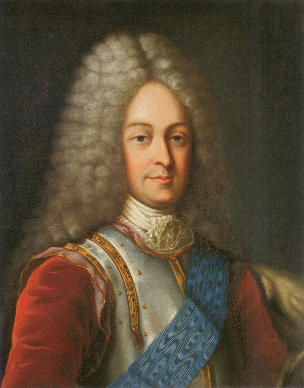 صورة للأمير فاسيلي لوكيش دولجوروكوف 1672-1739 ، النصف الأول من القرن التاسع عشر. بواسطة غير معروف