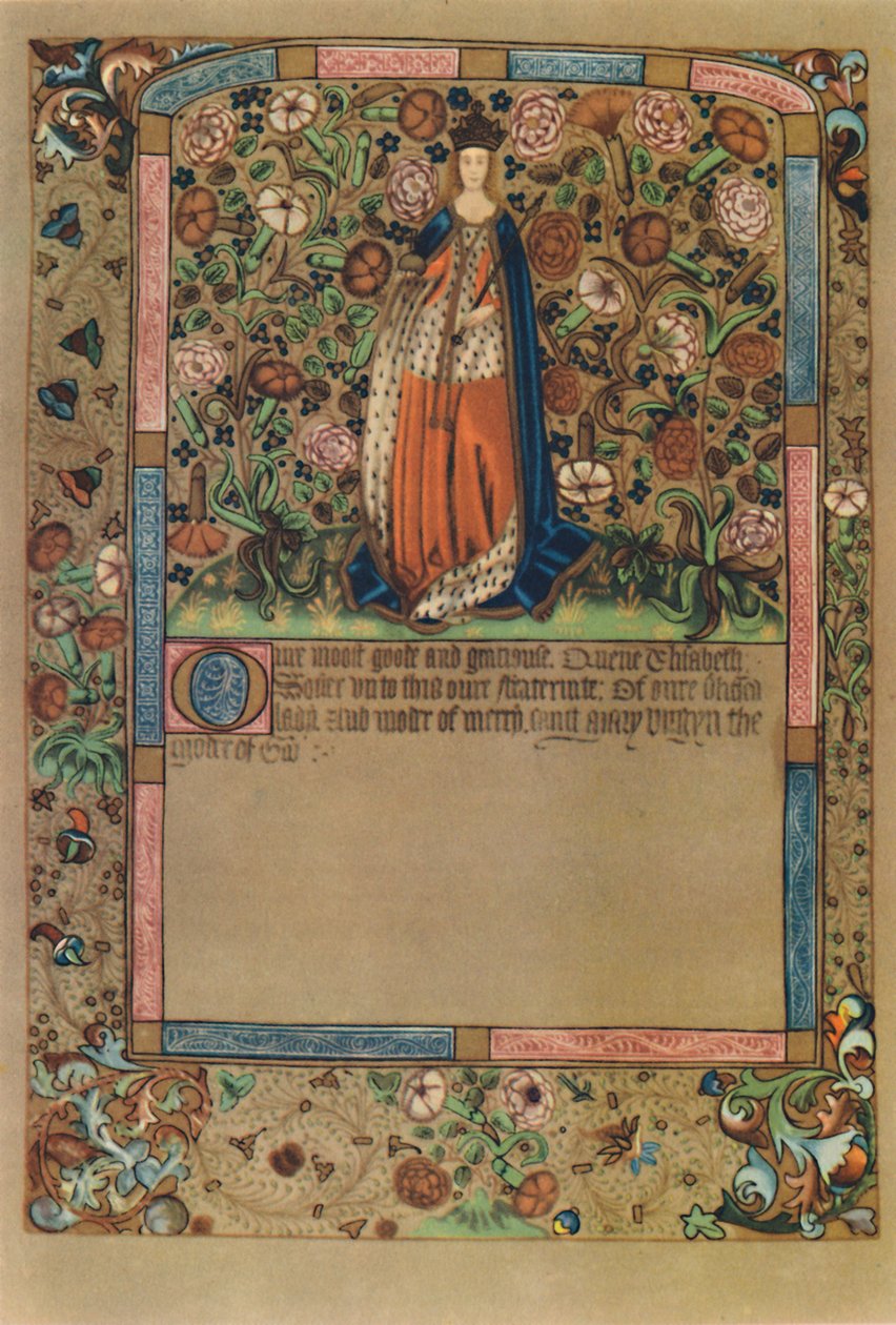 صورة الملكة إليزابيث ... ، c1441-1689 ، 1948. بواسطة غير معروف