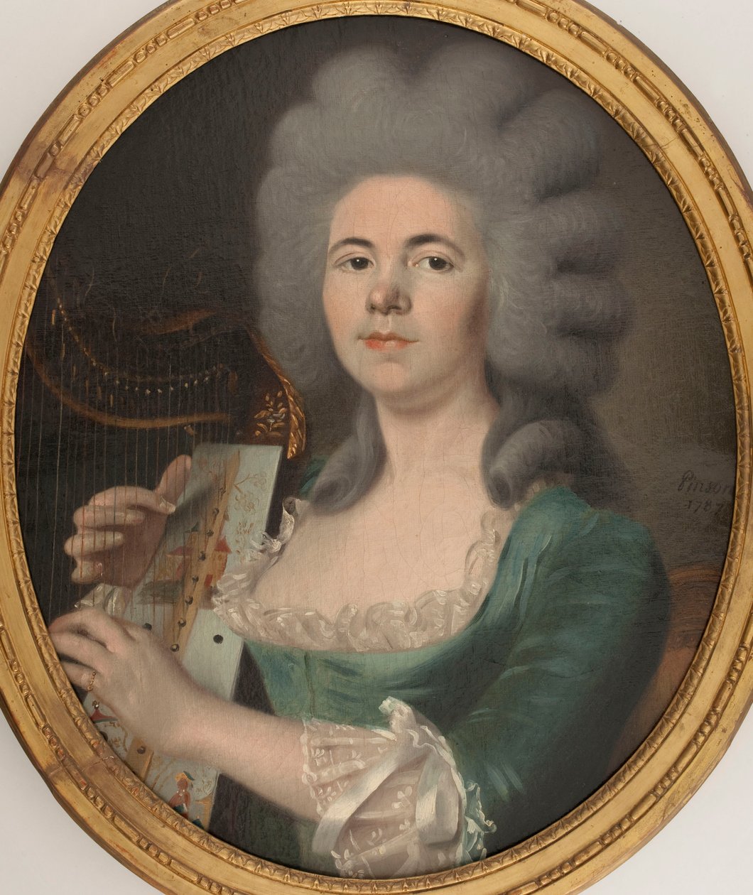صورة روزالي دوغازون 1755-1821 ، 1787. بواسطة غير معروف