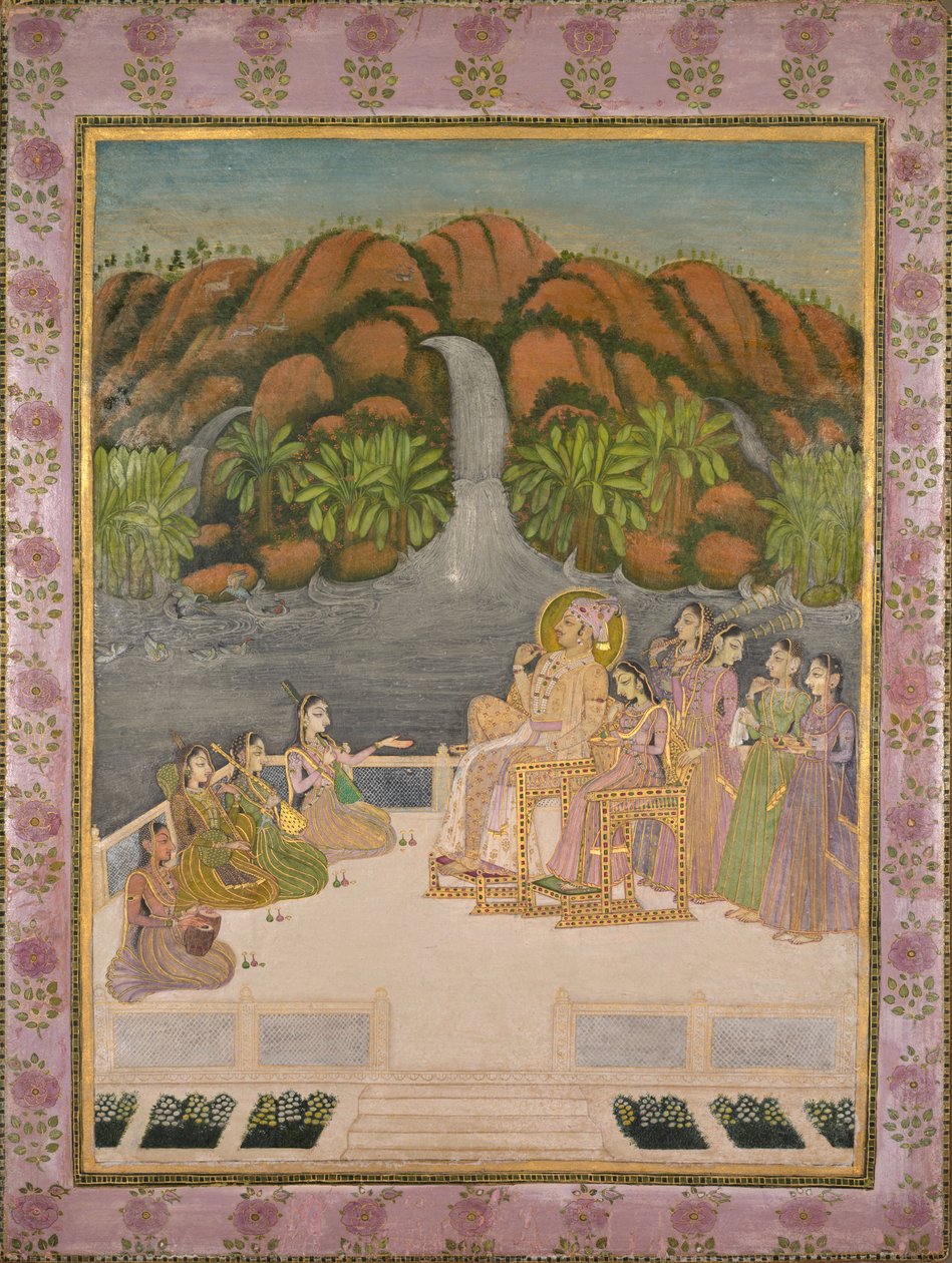 صورة لساردار سينغ ابن سافانت سينغ ، 1730-68 ، ج. 1760. بواسطة غير معروف