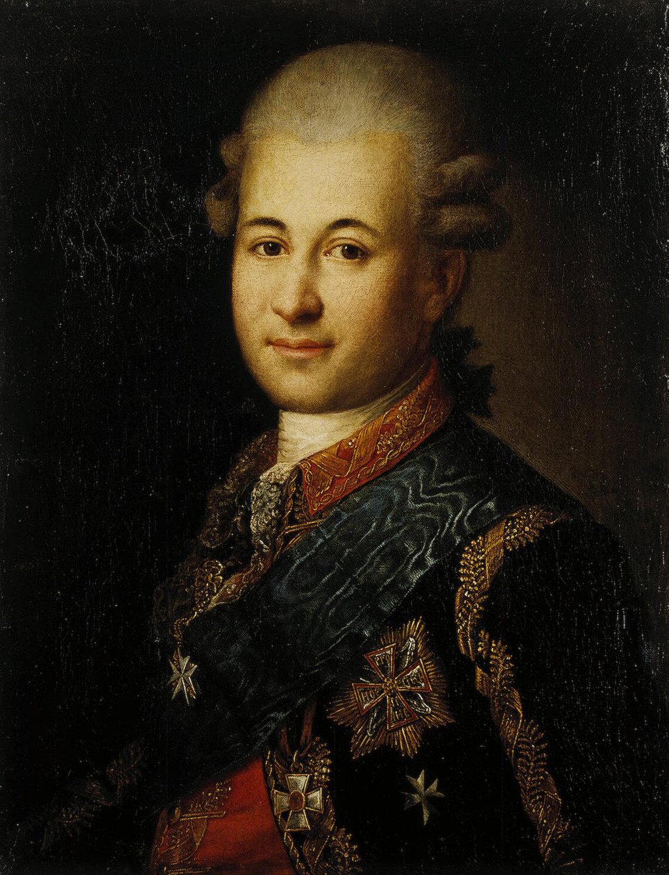 صورة لسيميون زوريخ 1745-1799 ، المفضلة لدى كاثرين العظماء ، أواخر القرن الثامن عشر. بواسطة غير معروف