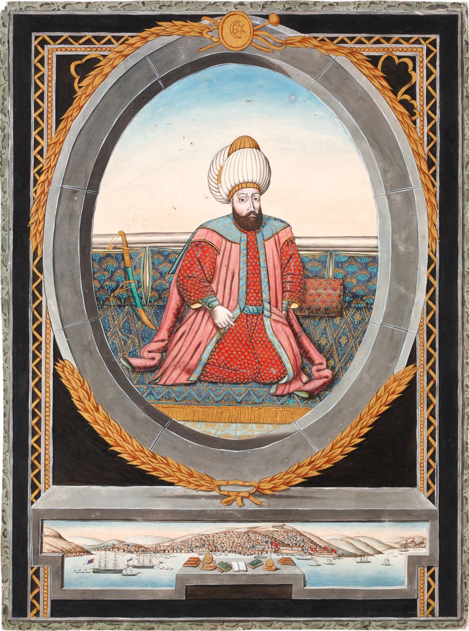 صورة السلطان مراد الثاني 1404-1451 بواسطة غير معروف