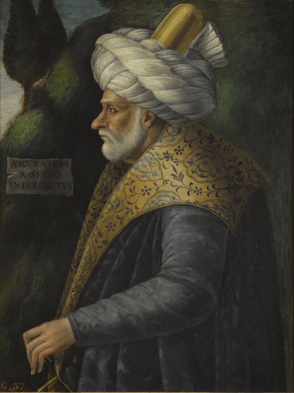 صورة السلطان مراد الأول 1326-1389 ، القرن السابع عشر بواسطة غير معروف