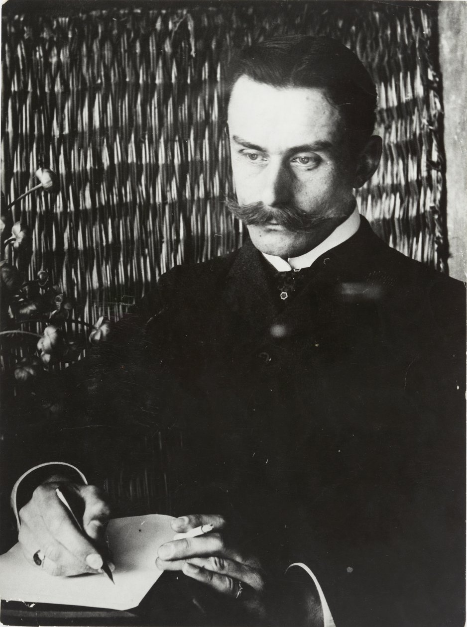 صورة لتوماس مان 1875-1955 ، c.1900. بواسطة غير معروف