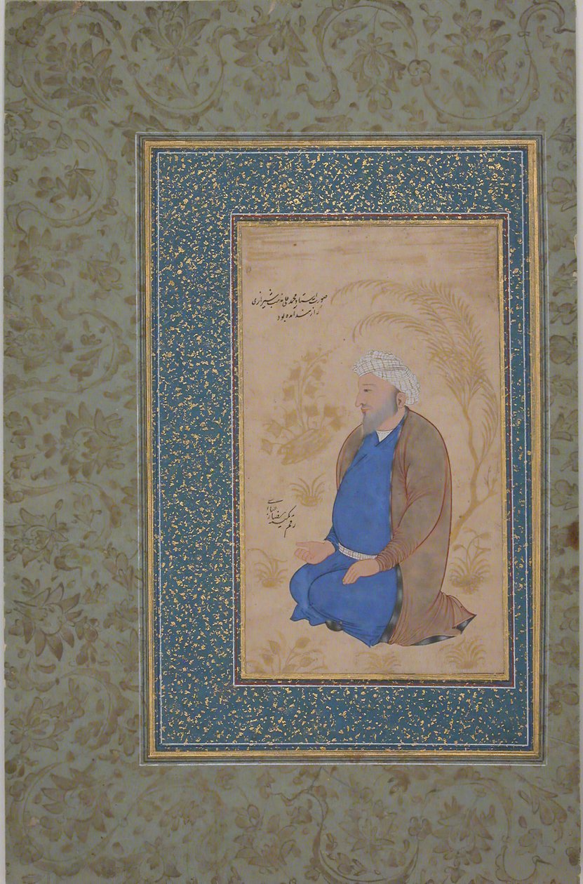 صورة للأستاذ محمد علي ، القرن السابع عشر. بواسطة غير معروف