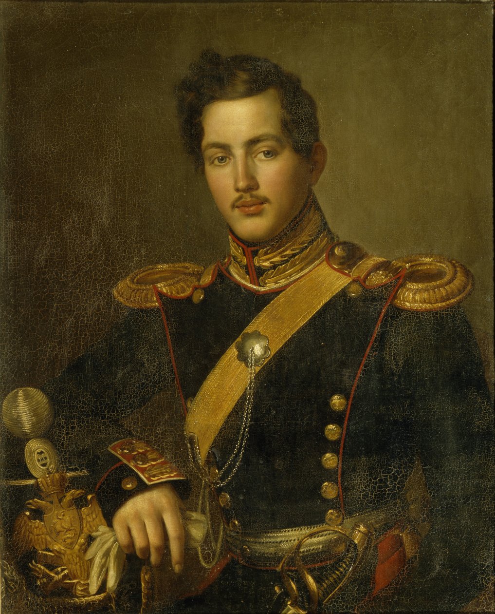 صورة لفاسيلي فاسيليفيتش Zagryazhsky ، 1840s بواسطة غير معروف