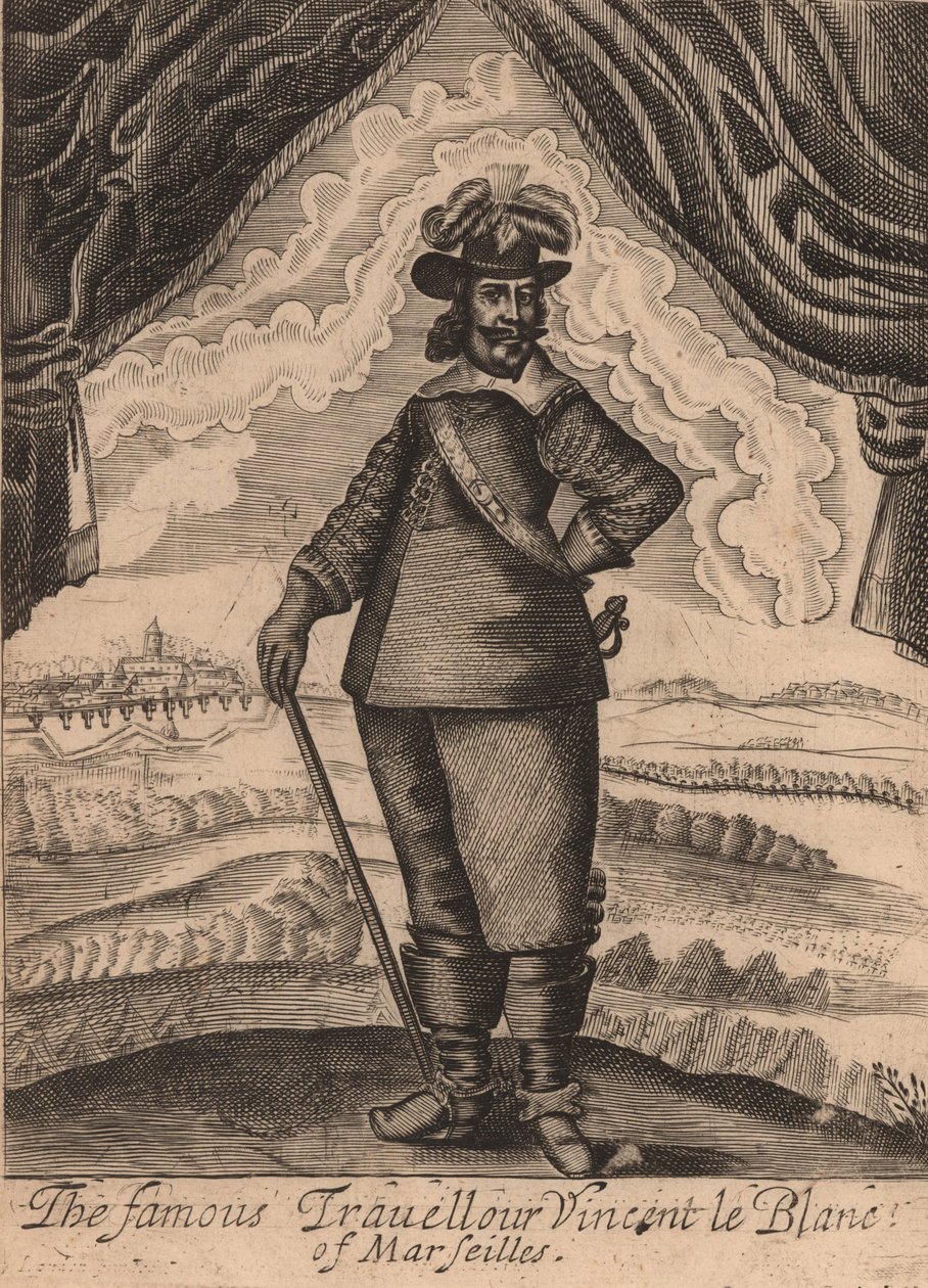 صورة لفينسنت لو بلان ، 1660. بواسطة غير معروف