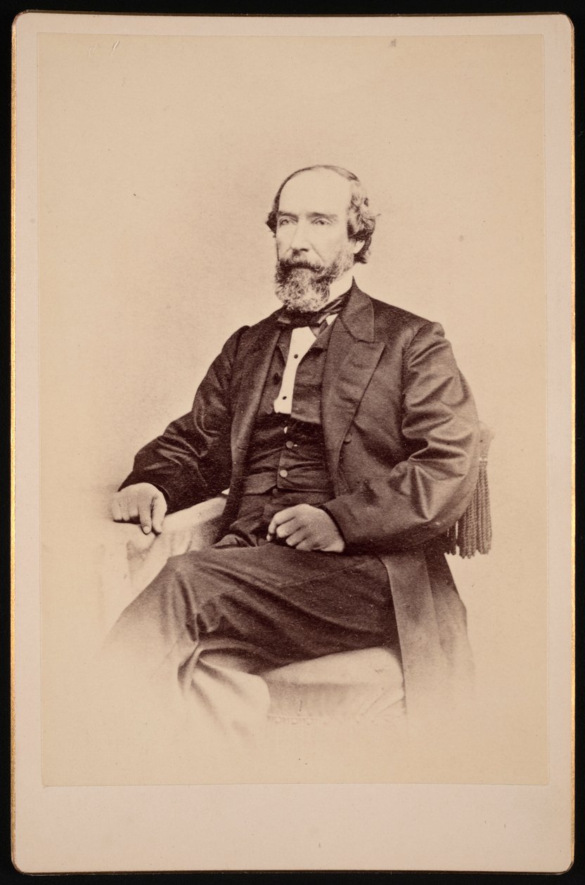 صورة والتر لينوكس 1817-1874 ، قبل عام 1874. بواسطة غير معروف