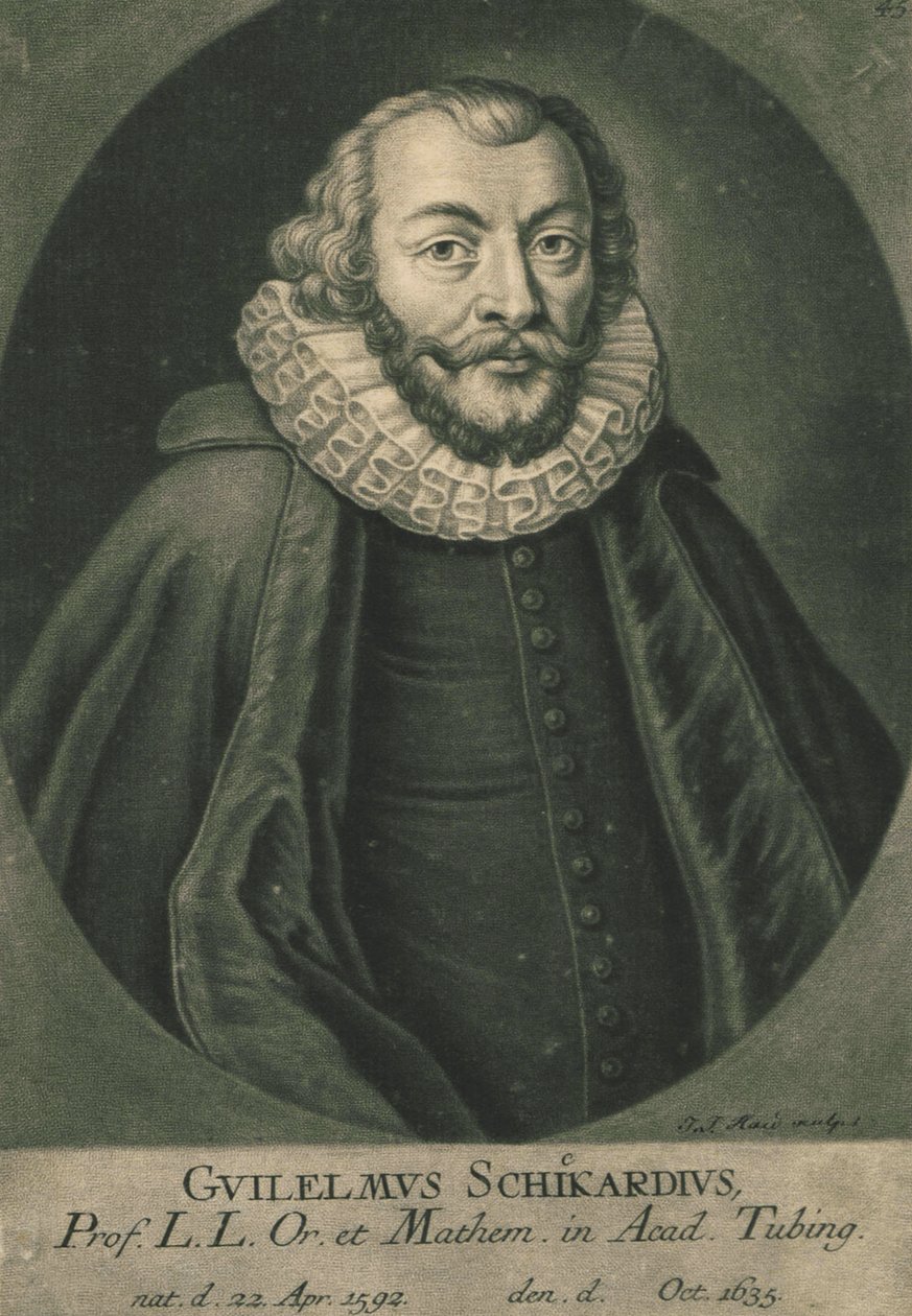 صورة فيلهلم شيكارد 1592-1635. بواسطة غير معروف