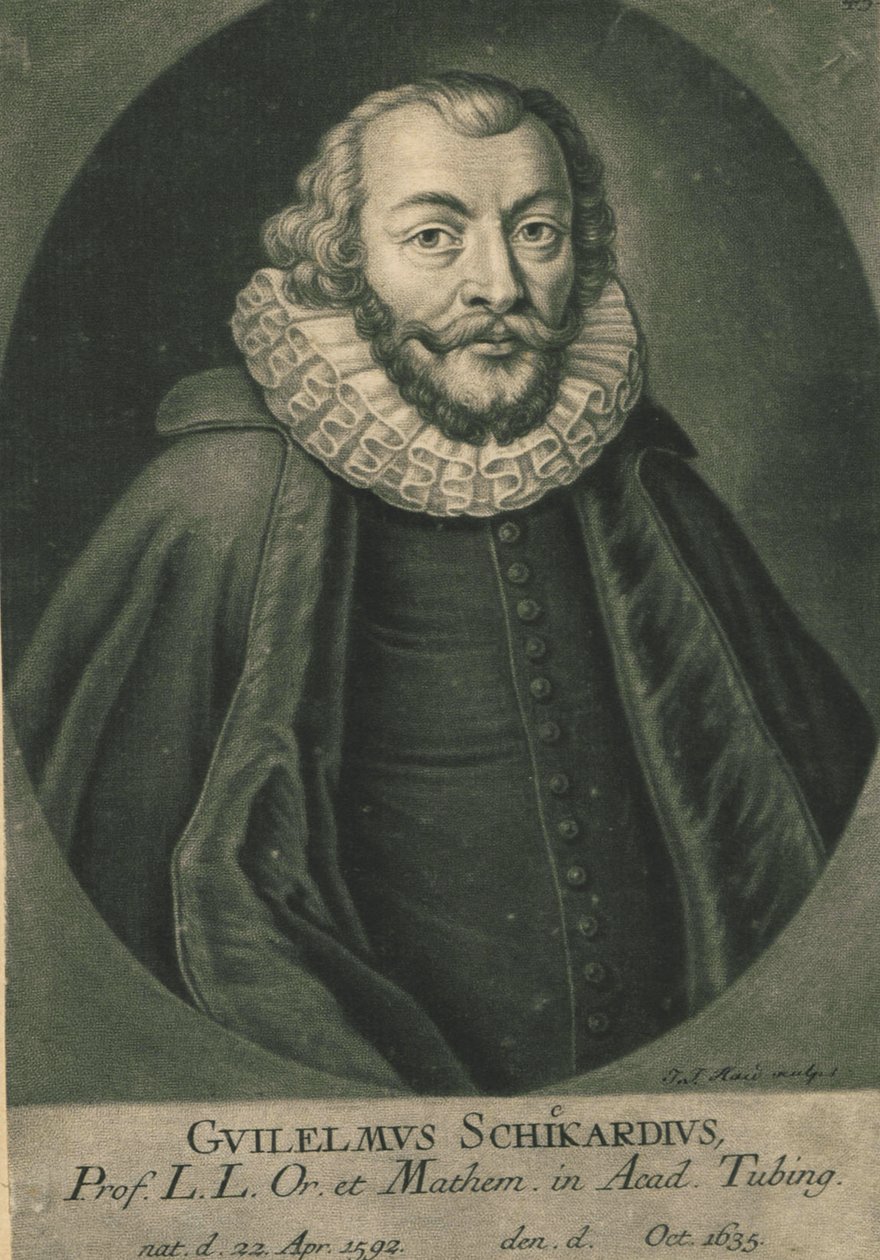 صورة فيلهلم شيكارد 1592-1635. بواسطة غير معروف