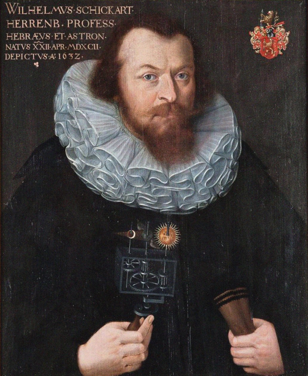 صورة فيلهلم شيكارد 1592-1635 ، 1632. بواسطة غير معروف