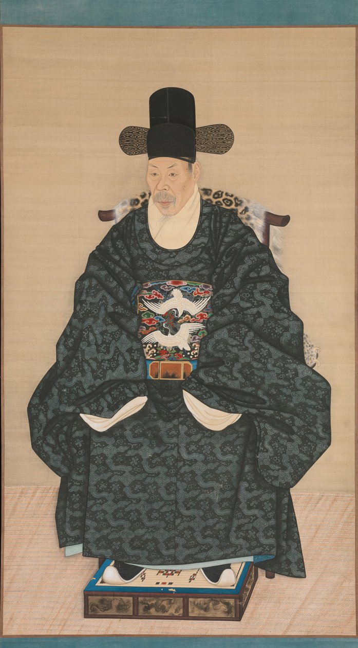صورة يون دونجسوم 1710-1795 ، كاليفورنيا. 1790-1805. بواسطة غير معروف