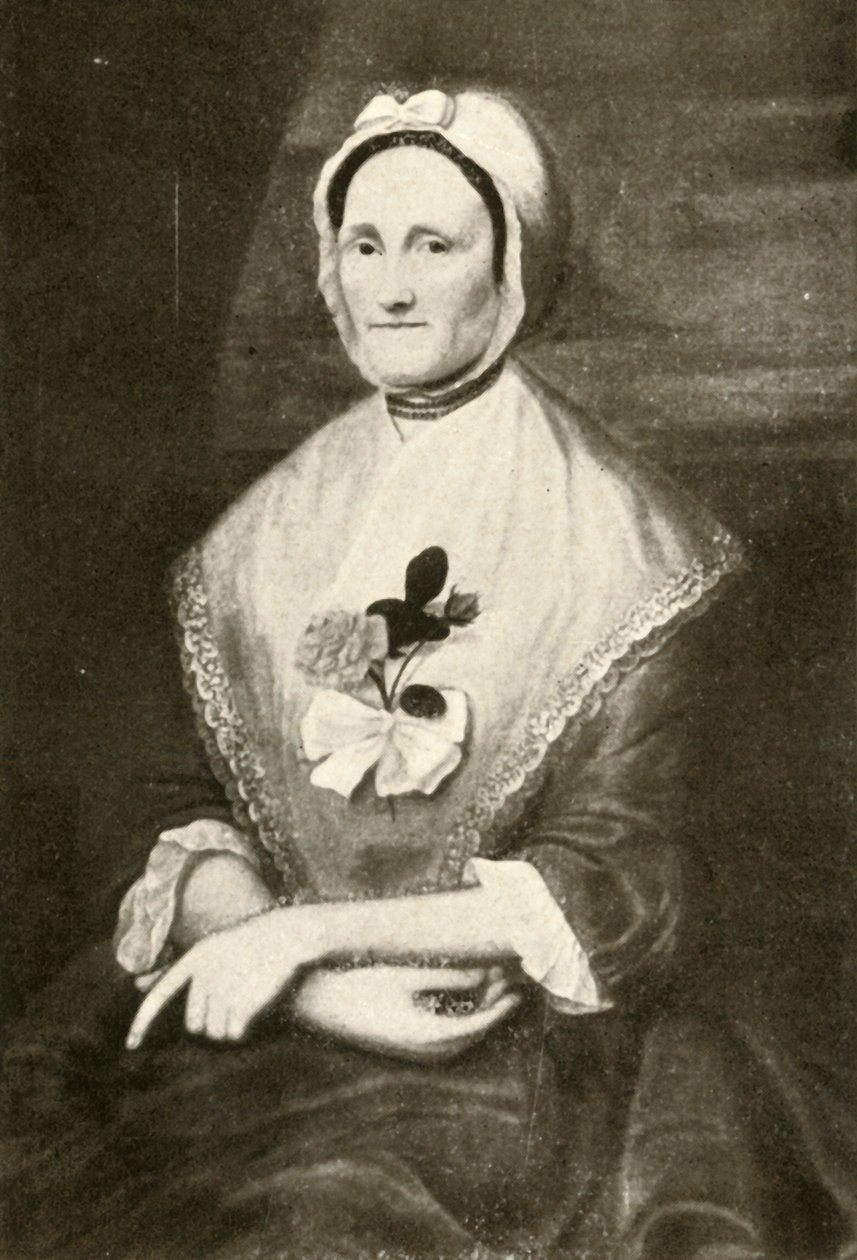 صورة لسيدة هولندية من مستعمرة نيويورك ، c1765 ، 1937. بواسطة غير معروف