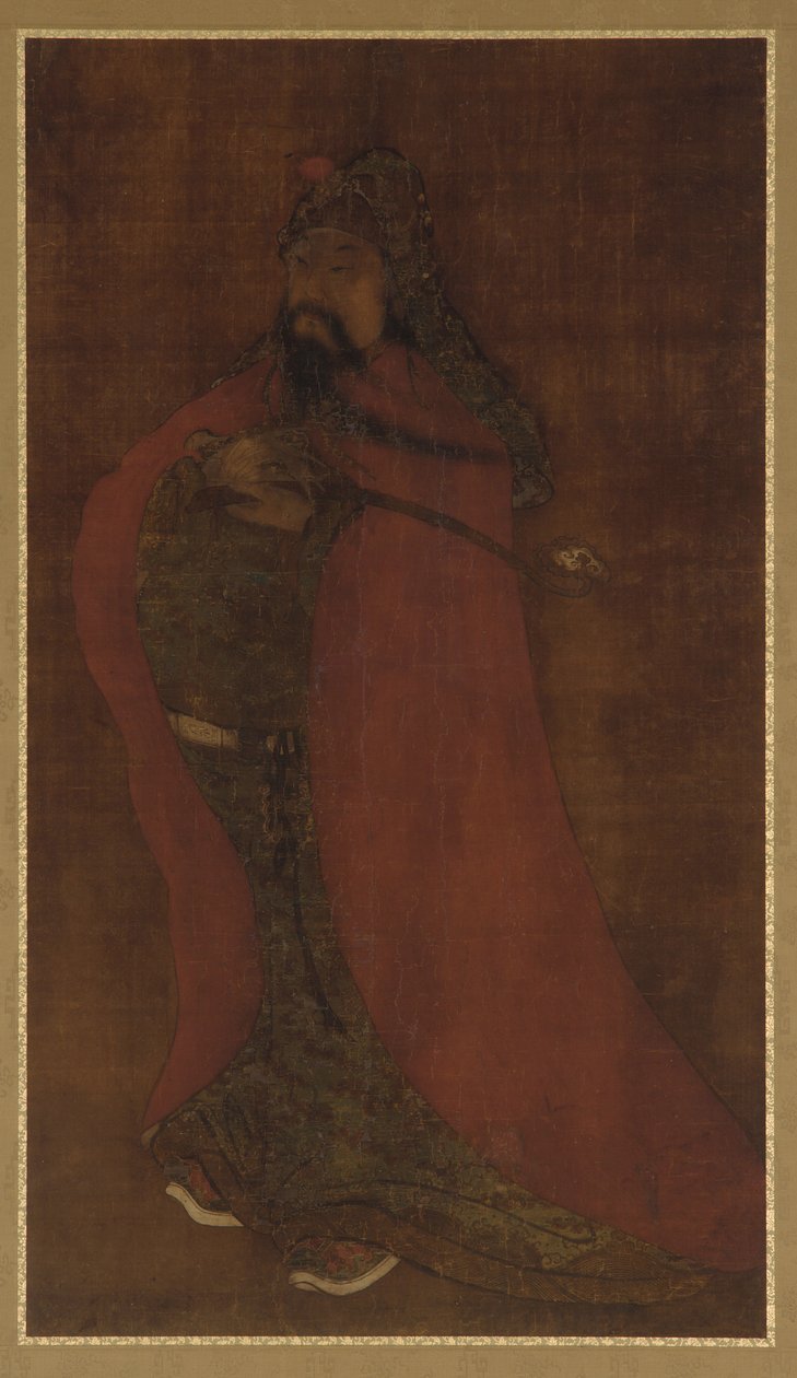 صورة لإمبراطور هان ، 1279-1368. بواسطة غير معروف