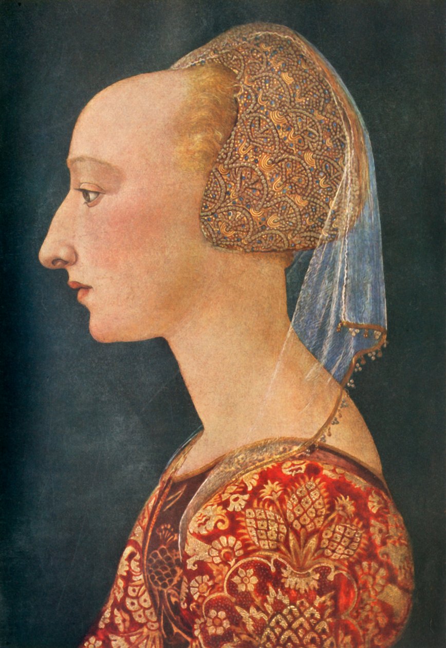 صورة لسيدة باللون الأحمر ، 1460-1470 ، 1934. بواسطة غير معروف