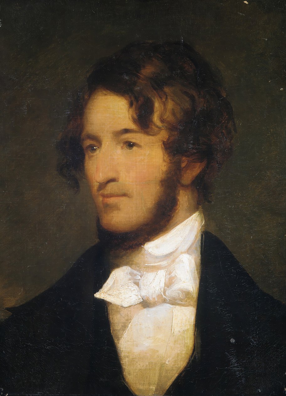 صورة لرجل ، 1800-1850. بواسطة غير معروف