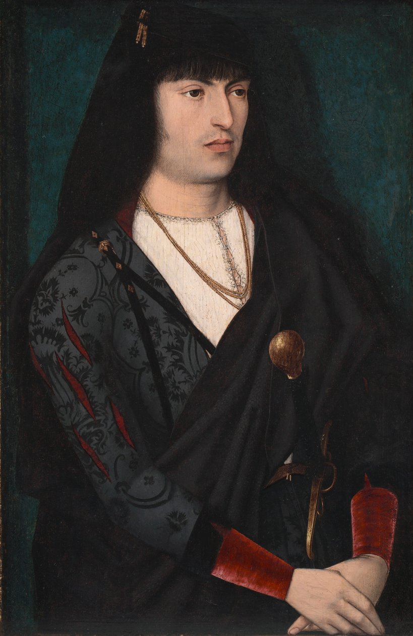 صورة لرجل ، ج. 1480-1500. بواسطة غير معروف