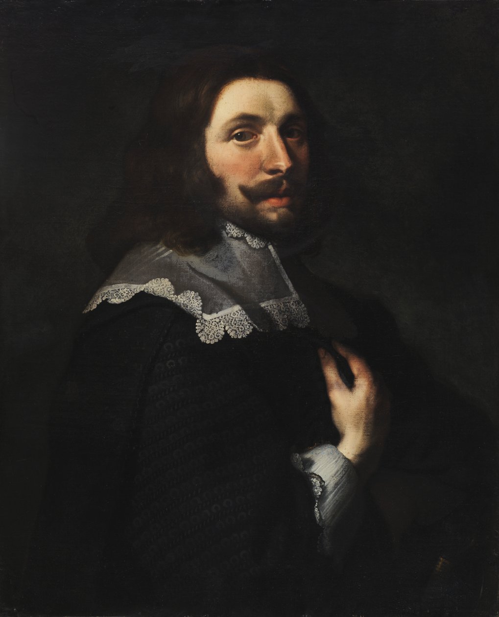 صورة لرجل ، كاليفورنيا. 1600-1650. بواسطة غير معروف