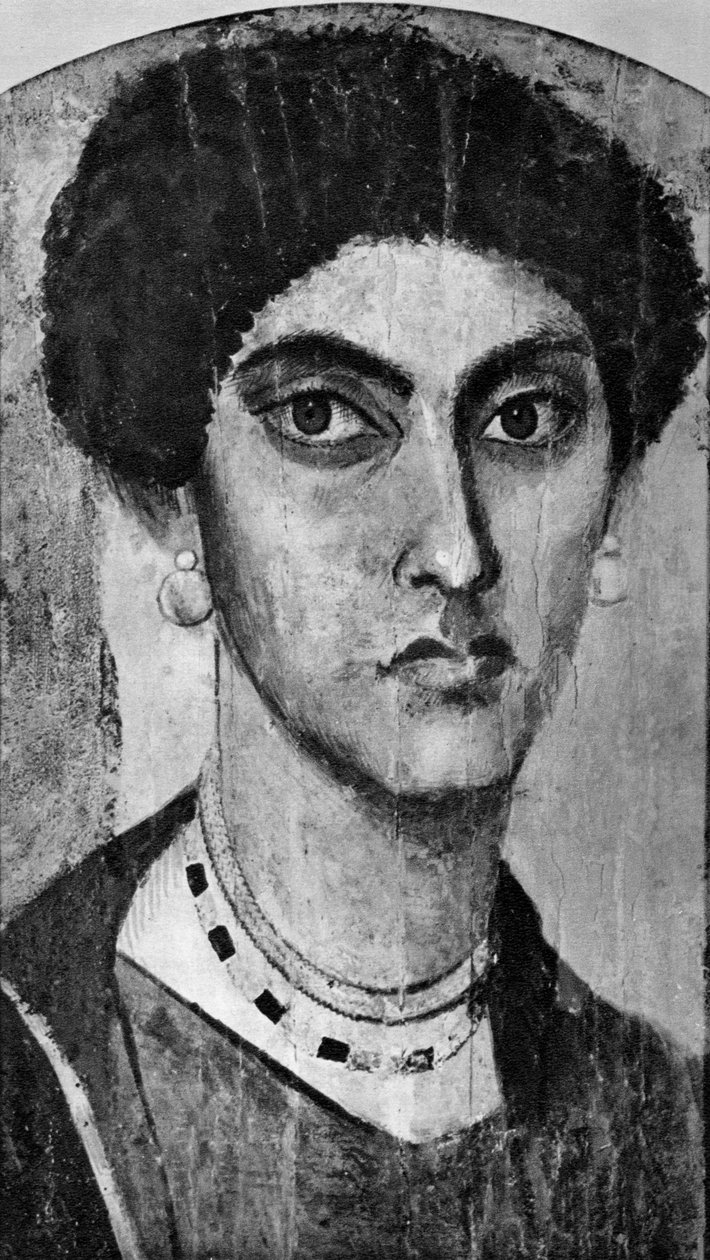 صورة لسيدة ، الفيوم ، مصر ، القرن الثاني 1936 بواسطة غير معروف