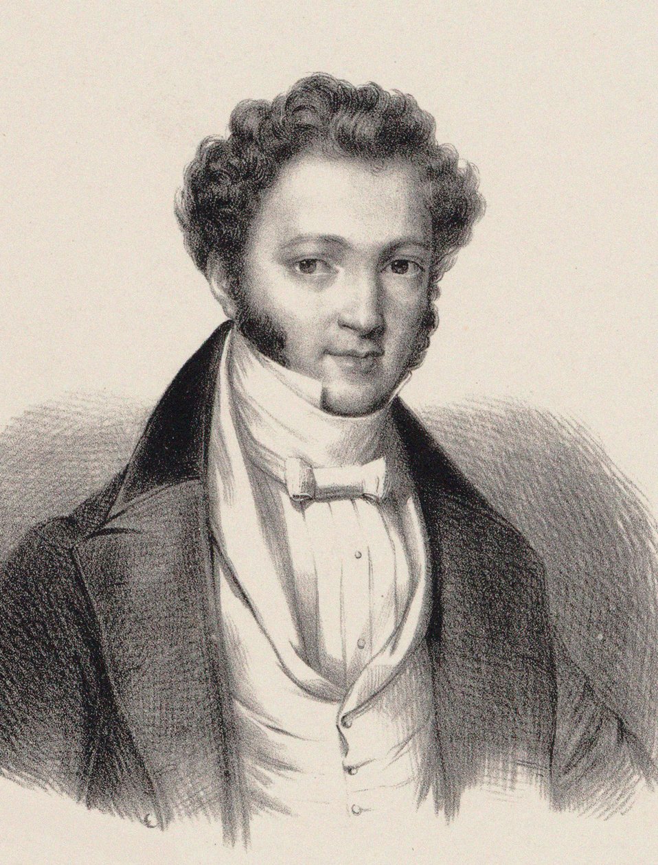 صورة لعازف البيانو والملحن إجناز موشيليس 1794-1870 ، 1835. بواسطة غير معروف