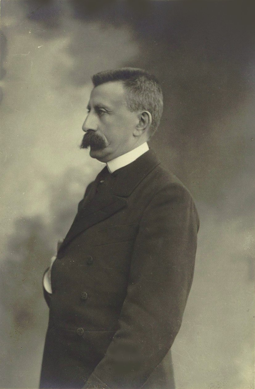 صورة لعازف البيانو والملحن موريتز موسكوفسكي 1854-1925 ، ج. 1900. بواسطة غير معروف