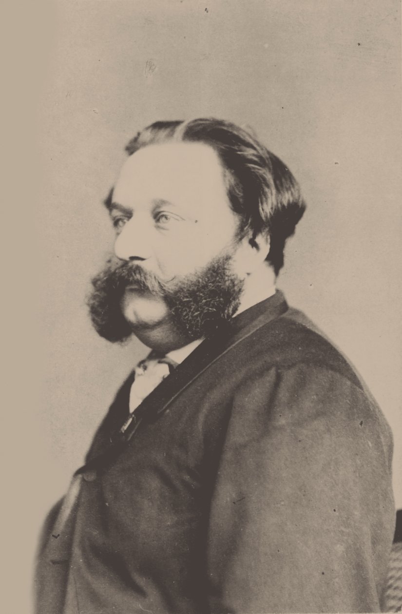 صورة الملحن ألفريد جايول 1832-1882. بواسطة غير معروف