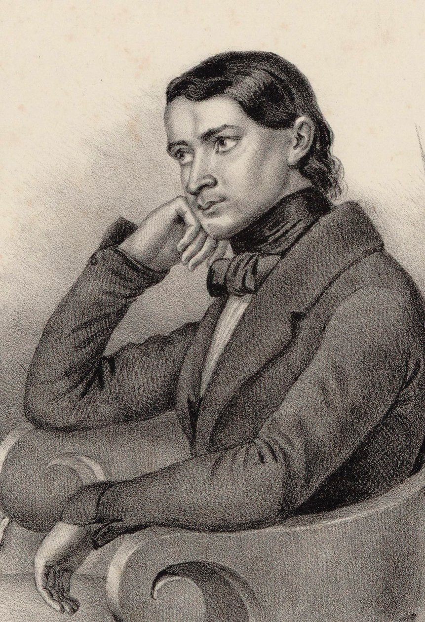 صورة الملحن ألفريد جولي 1850. بواسطة غير معروف