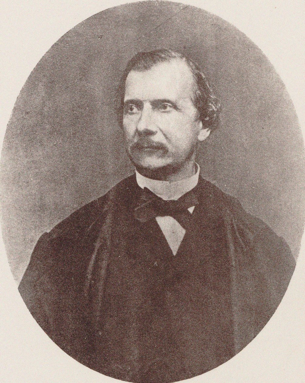 صورة للملحن أوغست ميرم 1810-1889. بواسطة غير معروف