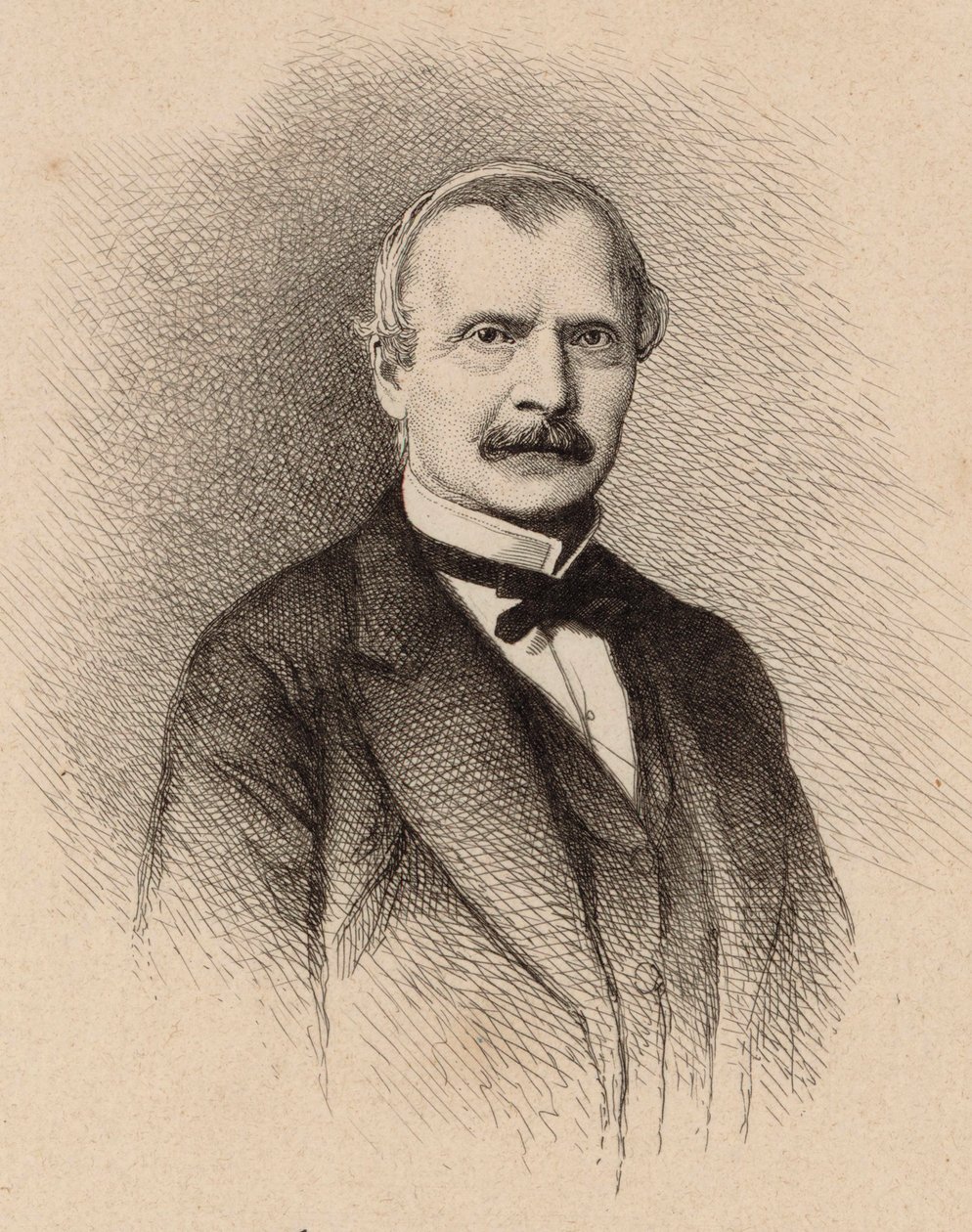 صورة للملحن أوغست ميرم 1810-1889 ، 1876. بواسطة غير معروف