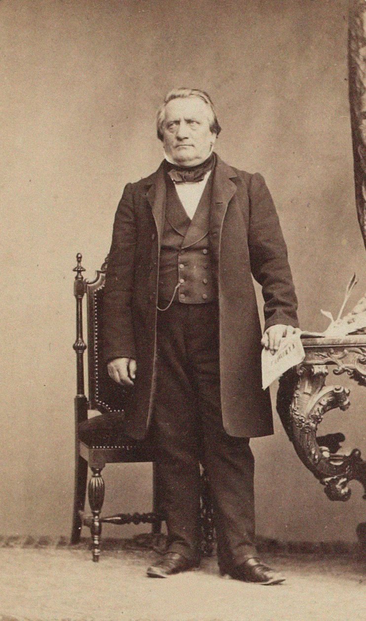 صورة الملحن فرانز لاتشنر 1803-1890 ، ج. 1850. بواسطة غير معروف