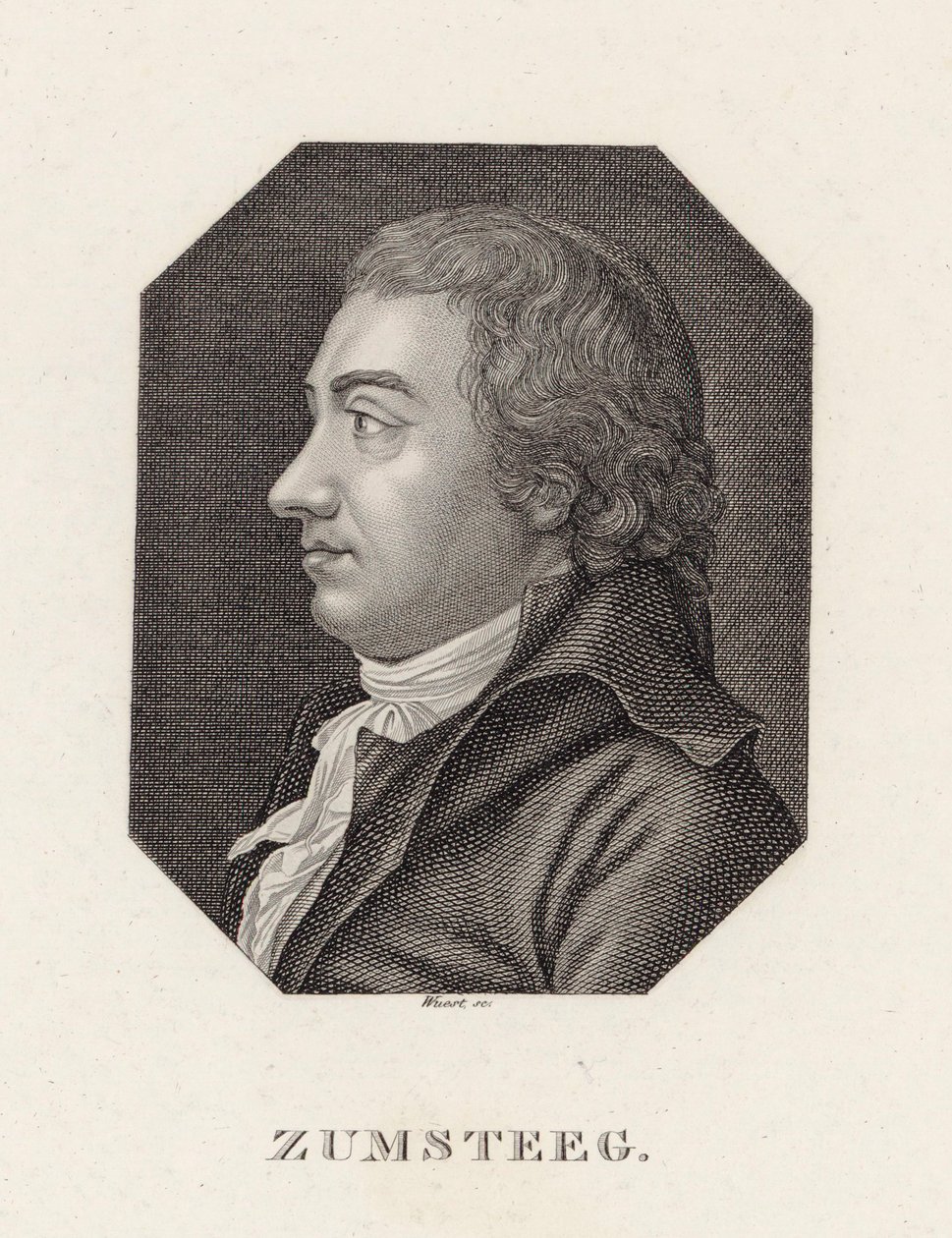 صورة للملحن يوهان رودولف Zumsteeg 1760-1802 ، ج. 1800. بواسطة غير معروف