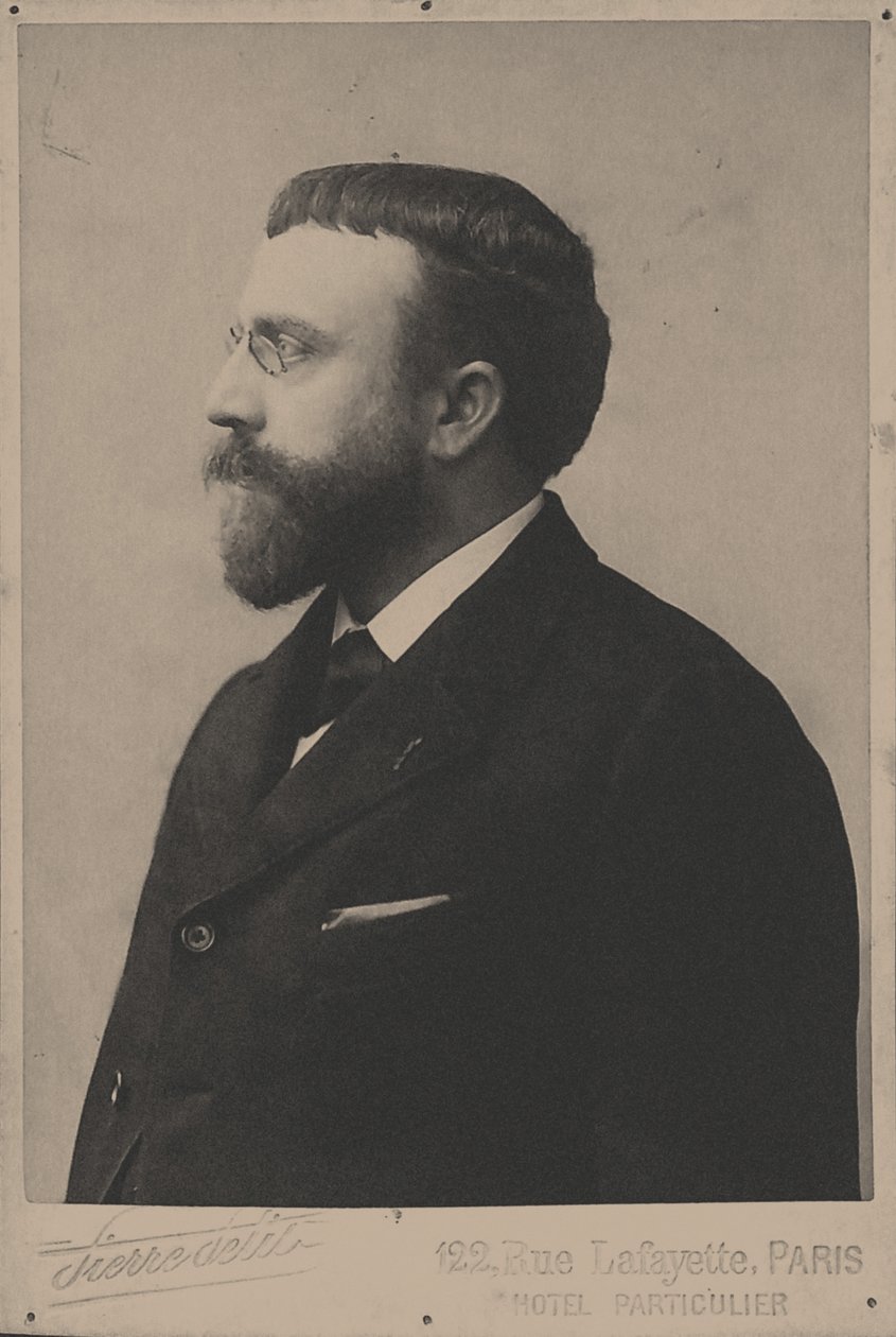 صورة للملحن بول فيدال 1863-1931. بواسطة غير معروف
