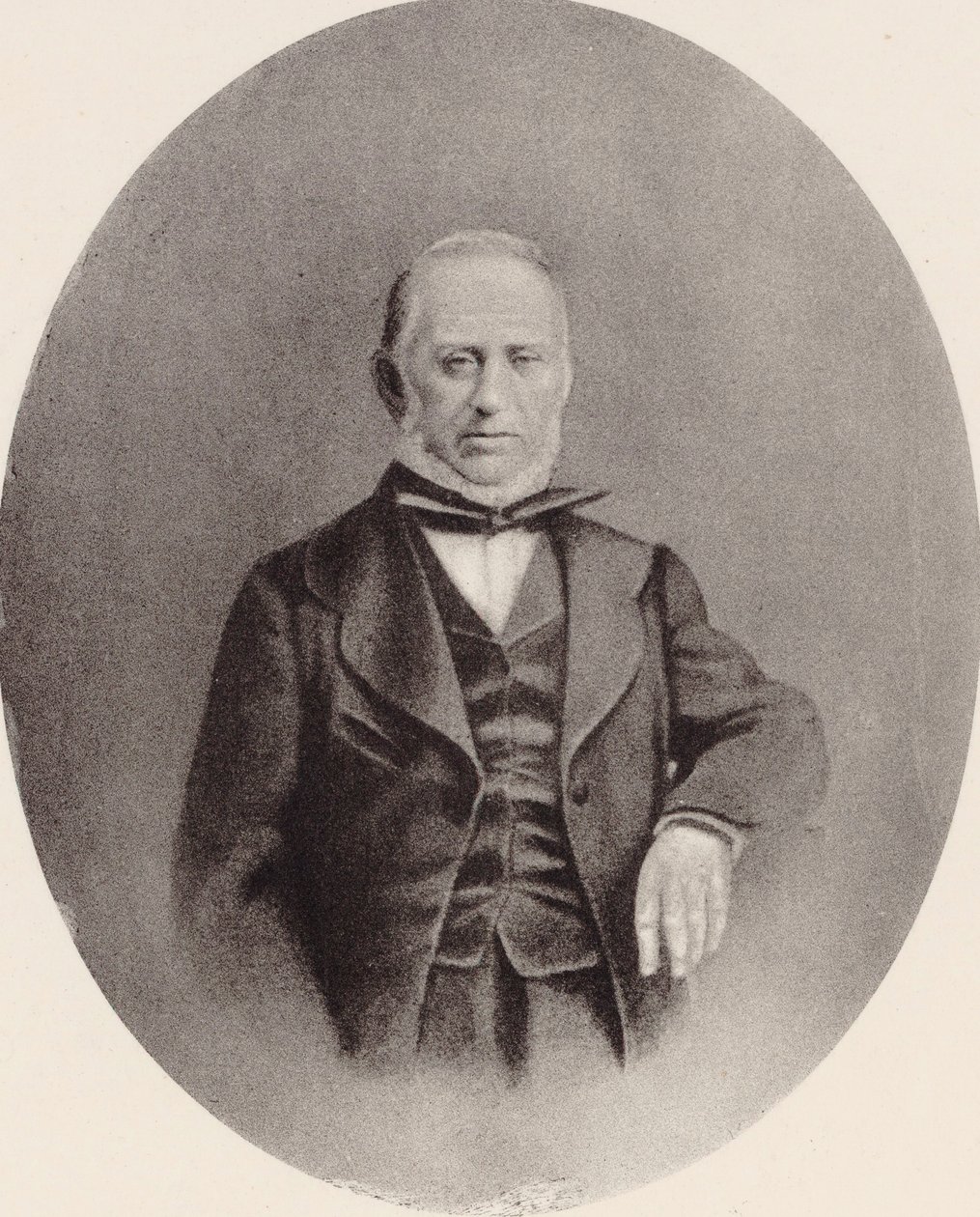 صورة للملحن Saverio Mercadante 1795-1870. بواسطة غير معروف