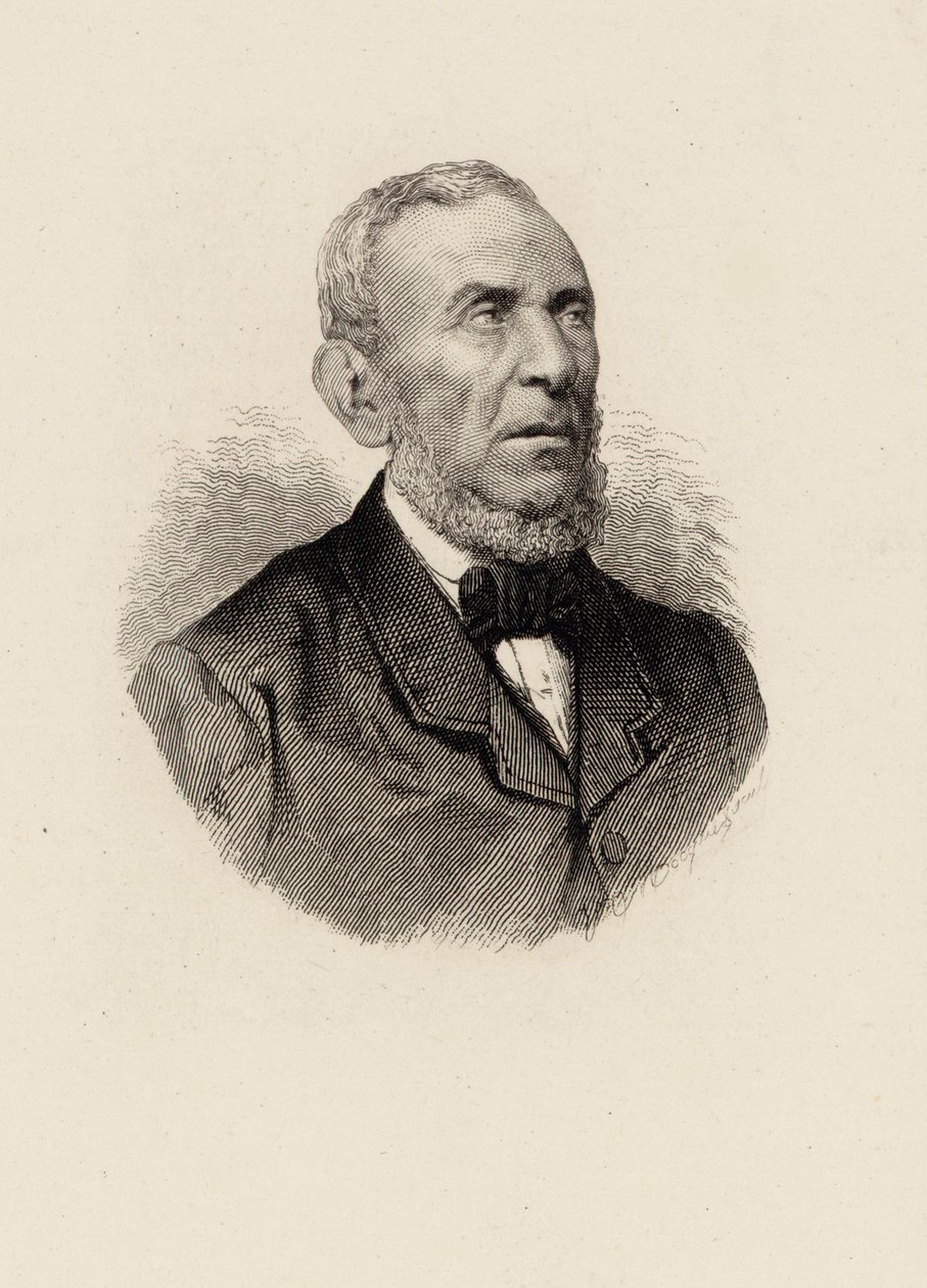 صورة للملحن Saverio Mercadante 1795-1870. بواسطة غير معروف