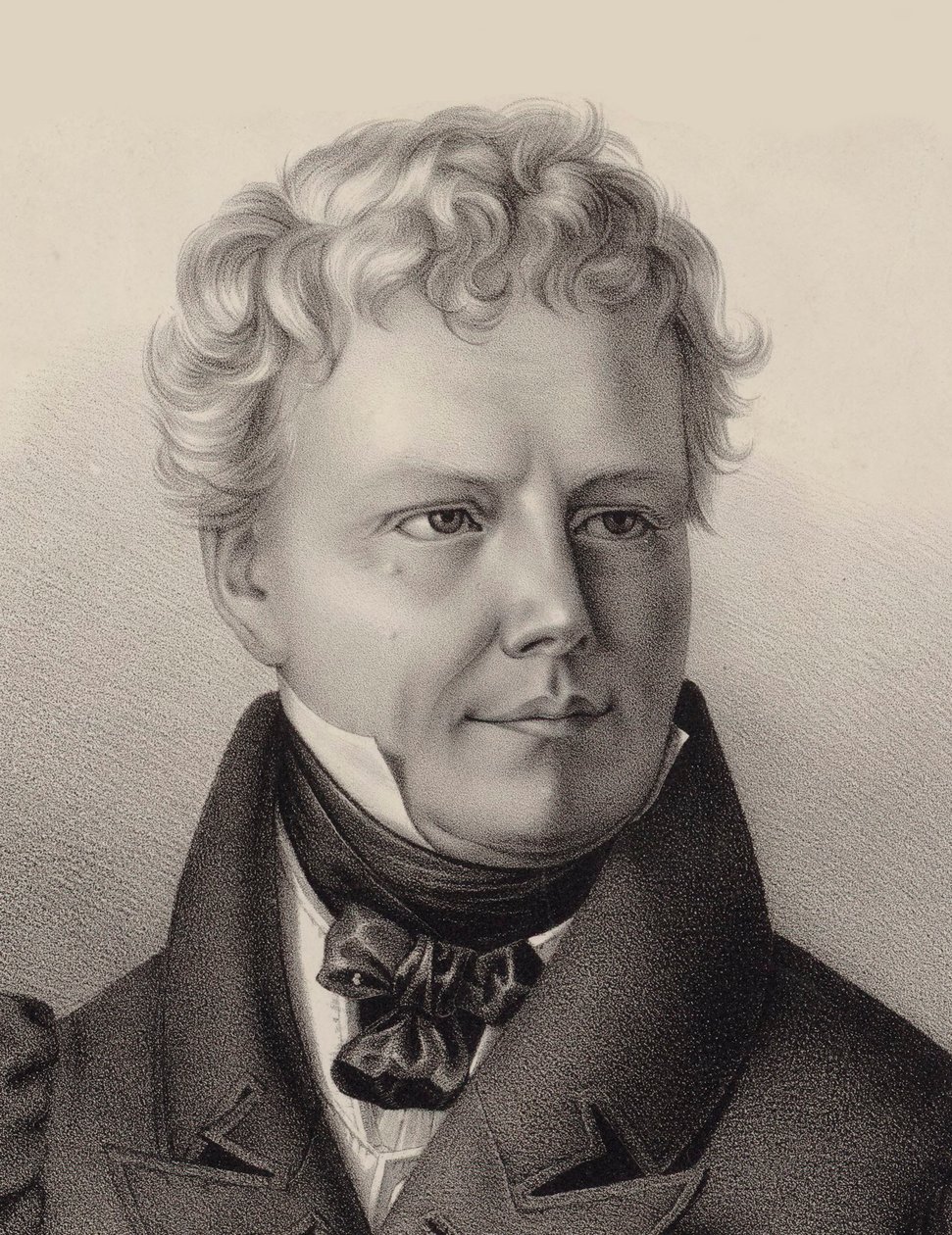 صورة للملحن Xaver Schnyder von Wartensee 1786-1868 ، 1832. بواسطة غير معروف