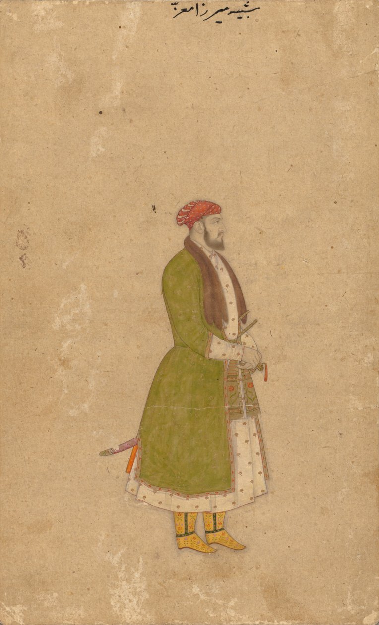 صورة للكاتبة ميرزا معز ، ج. 1680-1700. بواسطة غير معروف