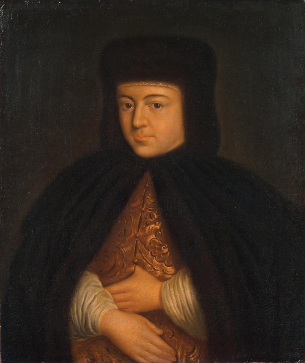 صورة القيصر ناتاليا ناريشكينا 1651-1694 ، زوجة القيصر ألكسيس الأول من روسيا ، الثلث الأول بواسطة غير معروف