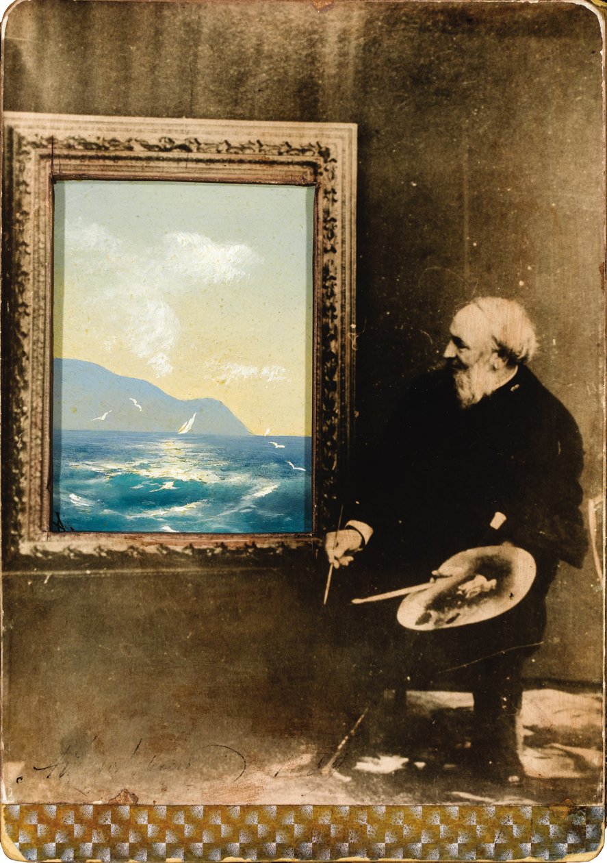 صورة للفنان إيفان أيفازوفسكي 1817-1900 ، 1889 بواسطة غير معروف