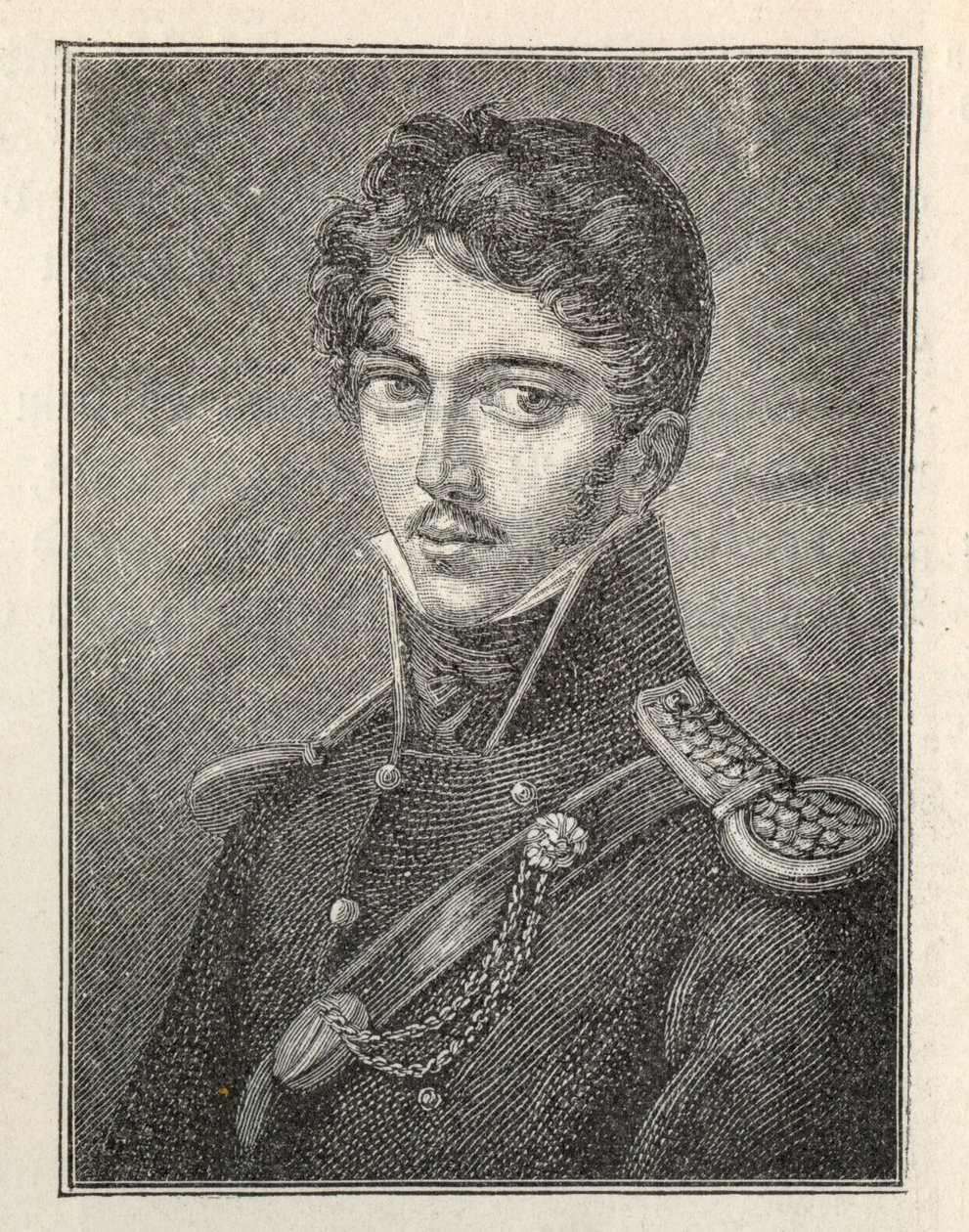 صورة شخصية للمؤلف ثيودور كورنر 1791-1813. بواسطة غير معروف