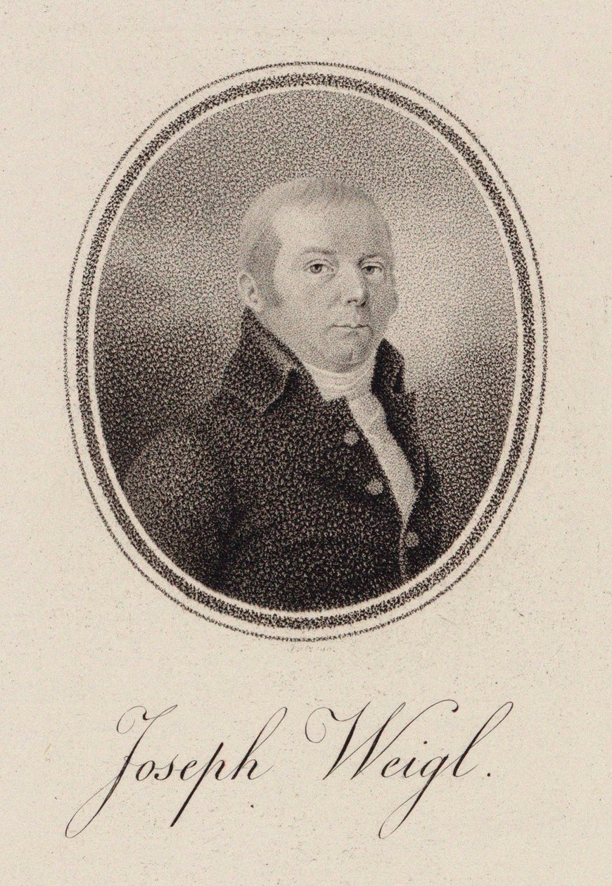 صورة لعازف التشيلو جوزيف فرانز ويجل 1740-1820 ، ج. 1785. بواسطة غير معروف