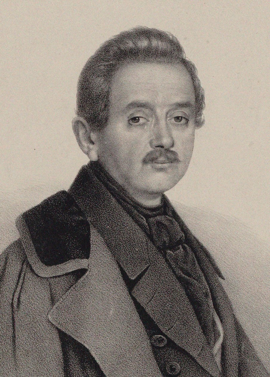 صورة للمؤلف أليكسي فيودوروفيتش لفوف 1798-1870. بواسطة غير معروف