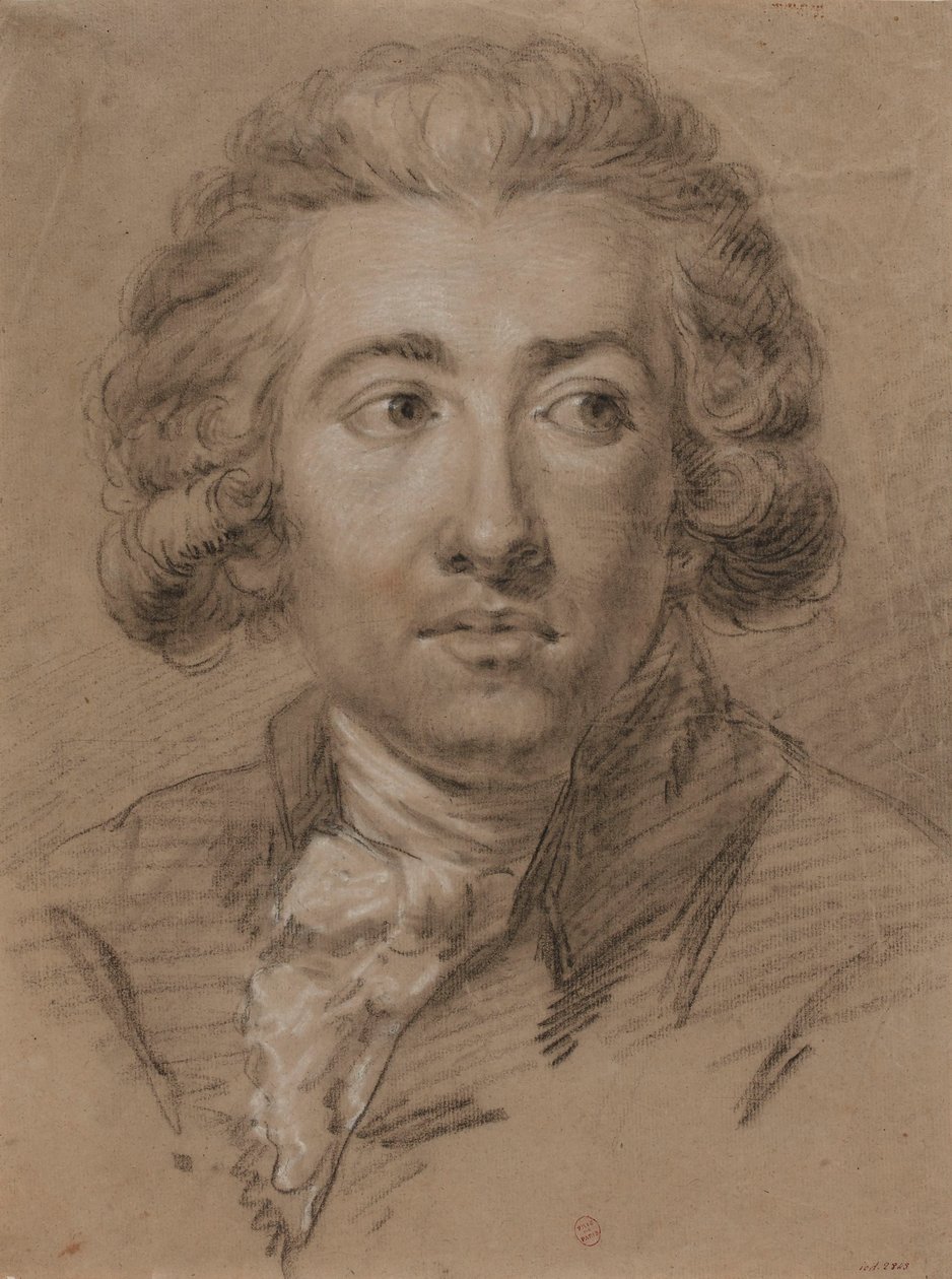 صورة للمؤلف الموسيقي أندريه إرنست موديست جريتري 1741-1813 ، النصف الثاني من القرن الثامن عشر. بواسطة غير معروف