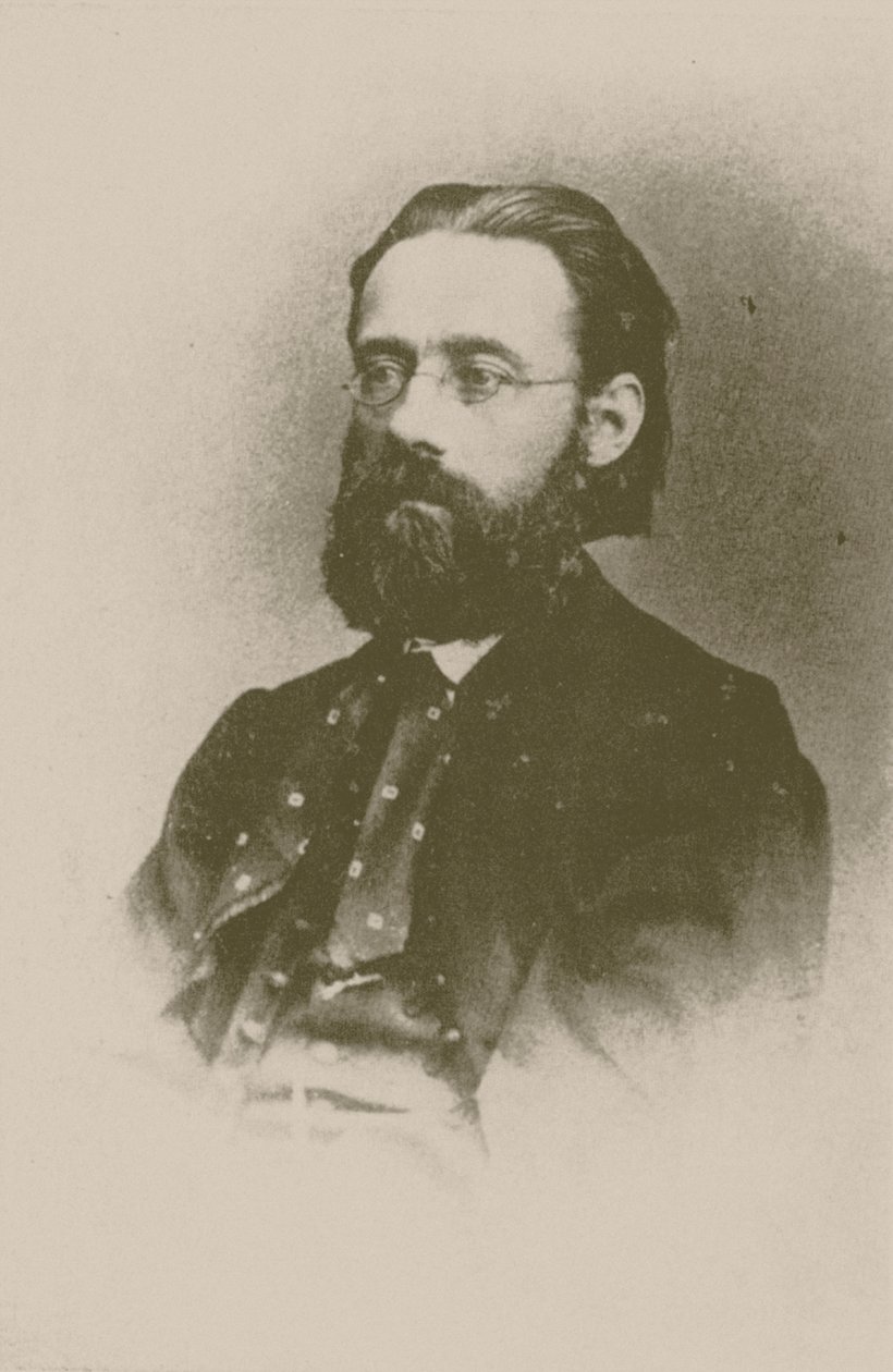 صورة الملحن Bedrich Smetana ، 1866. بواسطة غير معروف