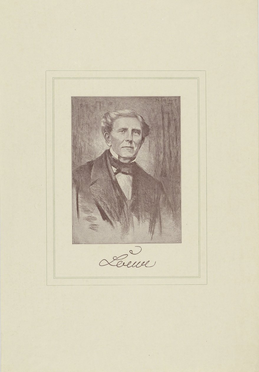 صورة الملحن كارل لوي 1796-1869. بواسطة غير معروف